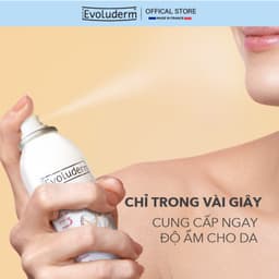 Thumbnail Bộ xịt khoáng dưỡng da cấp ẩm Evoluderm Atomiseur Eau Pure 400ml và 150ml 4