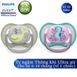 Thumbnail Núm Ty Ngậm Philips Avent Thông Khí - Vỉ Đơn 1