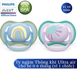 Thumbnail Núm Ty Ngậm Philips Avent Thông Khí - Vỉ Đơn 2