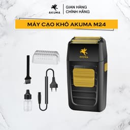 Thumbnail Máy Cạo Khô AKUMA M24 Và S1108 Chuyên Cạo Râu, Cạo Chân Tóc, An Toàn Ko Gây Đau Rát Da - Akuma.vn 2