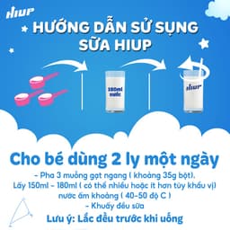 Thumbnail Thực phẩm dinh dưỡng tăng chiều cao cho trẻ Hiup combo 6 hộp 4