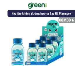 Thumbnail Combo 2, Combo 3,  hũ kẹo the không đường siêu mát lạnh hương Bạc Hà Playmore 22g 2