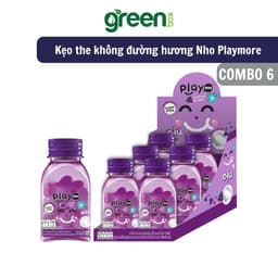 Thumbnail Combo 2, Combo 3, hũ kẹo the không đường hương Nho Playmore 22g 2