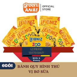 Thumbnail Bánh qui bơ hình thú Leibniz Zoo 100g 2