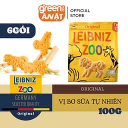 Thumbnail Bánh qui bơ hình thú Leibniz Zoo 100g 3