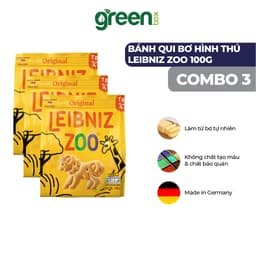 Thumbnail Bánh qui bơ hình thú Leibniz Zoo 100g 1