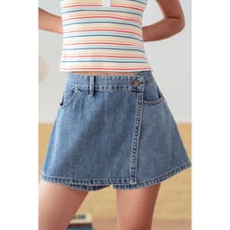Thumbnail LIBÉ WORKSHOP - Quần váy ngắn vải denim 2