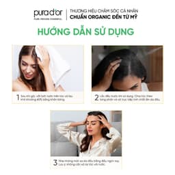 Thumbnail Tinh chất hữu cơ hỗ trợ mọc tóc, dày tóc Pura D'or Hair Therapy Energizing Scalp Serum 4