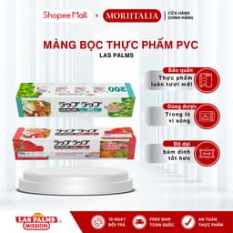 Thumbnail Màng Bọc Thực Phẩm PVC Las Palms, 30cm x 150m, Ngừa vi khuẩn, không chứa DEHA, An toàn sức khoẻ 1