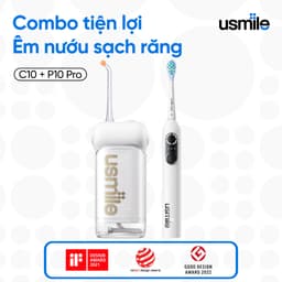 Thumbnail Bàn chải điện sóng âm usmile P10 PRO + Tăm nước usmile C10 1