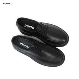 Thumbnail Giày Chunky Derby INICHI G1106 da lì chống gãy, đế cao thời trang 1