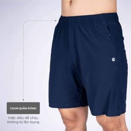 Thumbnail Quần Short Thể Thao Nam LV24S04M301 Có Khoá Túi Livan Sport Chính Hãng, Quần Đùi Nam Tập Thể Thao 4