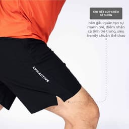 Thumbnail Quần Short Thể Thao Nam LV24S04M301 Có Khoá Túi Livan Sport Chính Hãng, Quần Đùi Nam Tập Thể Thao 3