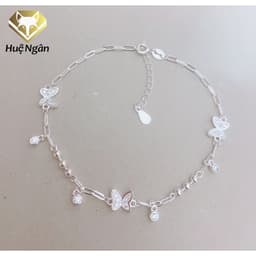 Thumbnail Lắc tay bạc 925 Huệ Ngân - Uyên Ương Hồ Điệp LT0168 4
