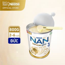Thumbnail Sữa Bột Nestlé NAN SupremePro 3 với 5HMO giúp tăng đề kháng, đạm Gentle Optipro giúp dễ hấp thu & hỗ trợ mẫn cảm 2