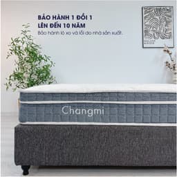 Thumbnail Nệm lò xo túi độc lập JOY Changmi Bedding ép chân không tiện lợi, êm ái, nâng đỡ, ngăn đau mỏi lưng. Bảo hành 10 năm 1