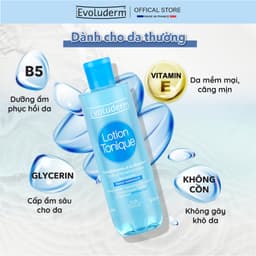 Thumbnail Nước hoa hồng Evoluderm dưỡng da mềm mịn, giúp se khít lỗ chân lông, dưỡng ẩm cân bằng da 250ml 3