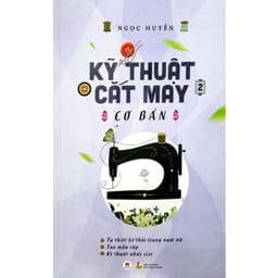 Thumbnail Sách - Combo Kỹ Thuật Cắt May Cơ Bản (Bộ 2 Cuốn) - HH 3