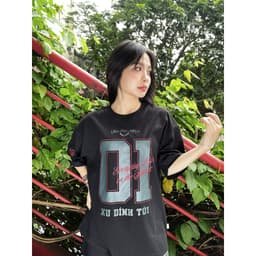 Thumbnail Áo Thun BOO Unisex Oversized 100% Cotton In Graphic 01 Xu Dính Túi 2