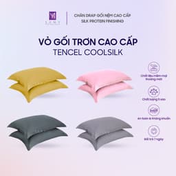 Thumbnail Vỏ Gối Nằm Trơn SAMY BEDDING Chất Liệu Tencel Coolsilk Cao Cấp Đa Dạng Màu Sắc (Giá 1 cái) 2