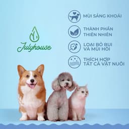 Thumbnail Nước lau sàn khử mùi hôi chó mèo 1000ml JULYHOUSE kết hợp tinh dầu Oải Hương, Vỏ Bưởi, Khuynh Diệp và Sả Chanh 4