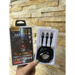 Thumbnail Dây cáp sạc nhanh 3 đầu 60W - AKUS D77 3