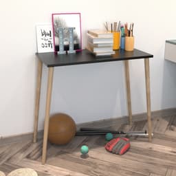 Thumbnail Bàn làm việc chân gỗ tự nhiên, bàn học, bàn gaming Behomes 2