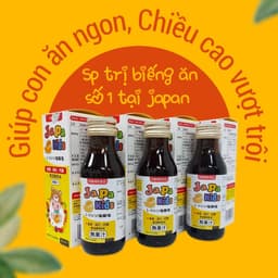 Thumbnail Mua 3 Tặng 1 Japa Kids  kích thích ăn ngon tăng cân tăng chiều cao Cho Bé 100ml 2