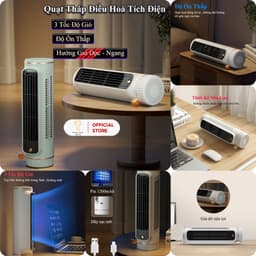 Thumbnail Quạt Tháp Điều Hoà Mini Để Bàn Energy Green Lighting QB-E2 - E5 - Dành Cho Dân Văn Phòng - Siêu Mát 1