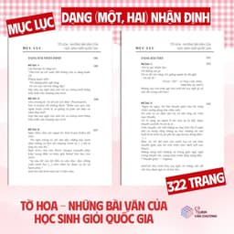Thumbnail Sách - Tờ Hoa - Những Bài Văn Của Học Sinh Giỏi Quốc Gia 4