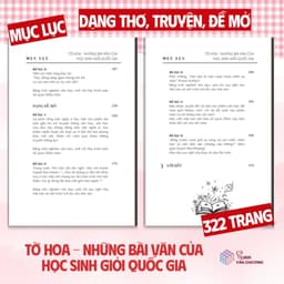 Thumbnail Sách - Tờ Hoa - Những Bài Văn Của Học Sinh Giỏi Quốc Gia 2