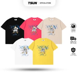 Thumbnail Áo Thun TSUN Dalmatian Tee - 5 Màu - [UNISEX] - In Chó Đốm - Nam/Nữ - Local Brand - Streetwear - Trắng/Đen/Hồng/Vàng/Be 1