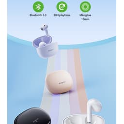 Thumbnail Tai Nghe Bluetooth 5.3 ROBOT T10S In Ear Playtime 30H, Có Khả Năng Chống Nước IPX4_ Bảo Hành 12 Tháng 4