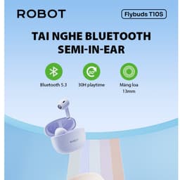 Thumbnail Tai Nghe Bluetooth 5.3 ROBOT T10S In Ear Playtime 30H, Có Khả Năng Chống Nước IPX4_ Bảo Hành 12 Tháng 3