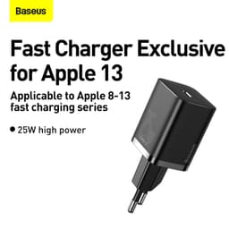 Thumbnail Bộ sạc nhanh Type-C Baseus Super Si 25W PD/ QC3.0 Quick charger, With Cable Type-C To Type-C 1m 3