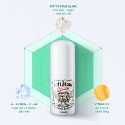 Thumbnail Lăn khử mùi đá khoáng dạng sáp Deonatulle dành cho mọi loại da Soft Stone Double Deodorant 20G 2