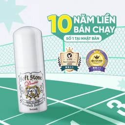 Thumbnail Lăn khử mùi đá khoáng dạng sáp Deonatulle dành cho mọi loại da Soft Stone Double Deodorant 20G 3