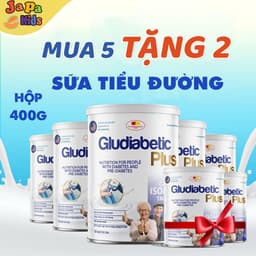Thumbnail Sữa Tiểu Đường Gludiabetic Plus Giúp Ổn Định Đường Huyết Cho Người Tiểu Đường 1