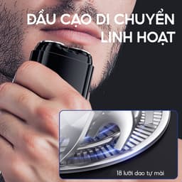 Thumbnail Máy cạo râu Enchen K8 đầu cạo 2D chống nước, 18 lưỡi dao tự mài, pin dùng đến 60 ngày - BH 6 tháng 4