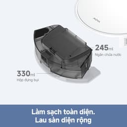 Thumbnail Robot hút bụi lau nhà tự làm sạch đa năng Mova E10 | Lực hút 4500Pa - Hàng chính hãng - Bảo hành 12 tháng 3