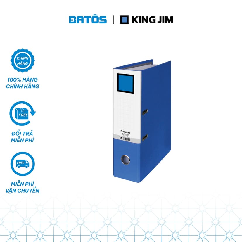 Ảnh Bìa còng King Jim khổ F4 2797GSV- 9cm, 2795GSV- 3inch, 2793GSV- 2inch,5 màu tùy chọn. 2