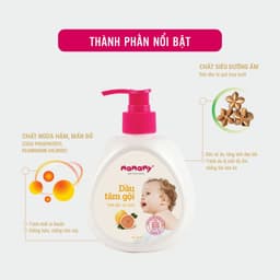 Thumbnail Sữa tắm gội cho bé Mamamy gốc thực vật thiên nhiên, dịu lành tinh dầu bưởi/tía tô 4