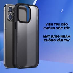 Thumbnail Ốp Lưng Nhám Chống Vân Chính Hãng LIKGUS Dùng Cho IP 11-12-13-14-15-Promax-Plus-Pro - Viền Dẻo TPU Chống Sốc Độ Cao 2M 3