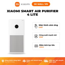 Thumbnail Máy Lọc Không Khí Xiaomi Smart Air Purifier 4 Lite EU | Lọc Bụi, Phấn Hoa  | Khử Mùi  | Điều Khiển Qua App | BH 12 Tháng 2