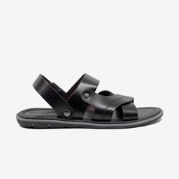 Thumbnail Sandal nam Pierre Cardin Pháp da bò thật cao cấp, đế cao su, quai chéo thời trang 157 - hàng chính hãng 3