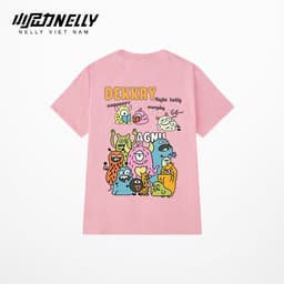 Thumbnail Áo thun NELLY Cotton 260gsm Premium - Dekkry Monster Tay Lỡ Form Rộng Nam Nữ 2