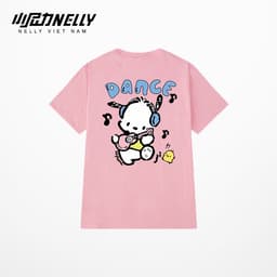 Thumbnail Áo thun NELLY Cotton 260gsm Premium - Dance Cute Tay Lỡ Form Rộng Nam Nữ 2