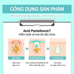 Thumbnail Kem Dưỡng ẩm, Giảm Dầu Mụn Numbuzin No.1 Pantothenic B5 Active Soothing Cream 80ml 3