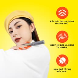 Thumbnail Combo LEMONADE Chuốt mi tơi dài lâu trôi SoaringMascara 6ml và Kẹp mi cong lâu Curler 22g 4