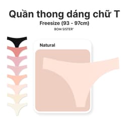 Thumbnail Combo 5 quần lót thỏi son 2024 chất liệu su mát cao cấp, không viền đáy hai lớp BOM Sister MP2205-07 4